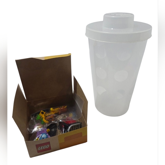 Lego Minifigure Bundle With Container - Picture 2 of 2